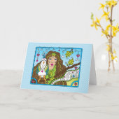 Deel Uw Licht_Wenskaart Kaart (Gele Bloem)