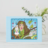 Deel uw Light_Flat-kaart 7 x 5 inch (Staand voorkant)