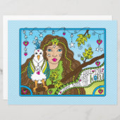 Deel uw Light_Flat Papierblad 11 x 8,5 inch (Voorkant / Achterkant)