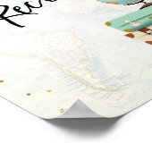 Deel uw Ontvangerbord ReisShower Adventure Poster (Hoek)