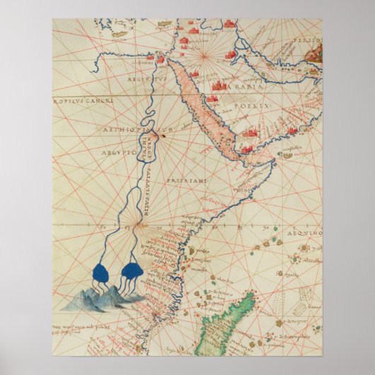 Deel van Afrika | Atlas of the World Poster (Voorkant)