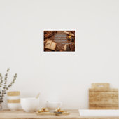 Deel van alle schoonheid poster (Keuken)