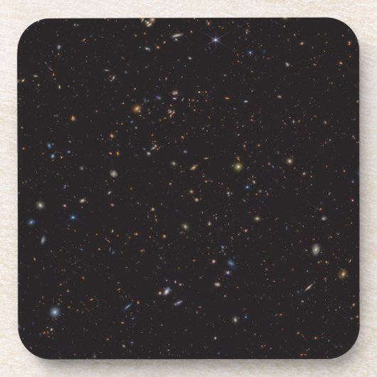 Deel van de hemel met meer dan 45.000 sterrenstels bier onderzetter (Voorkant)