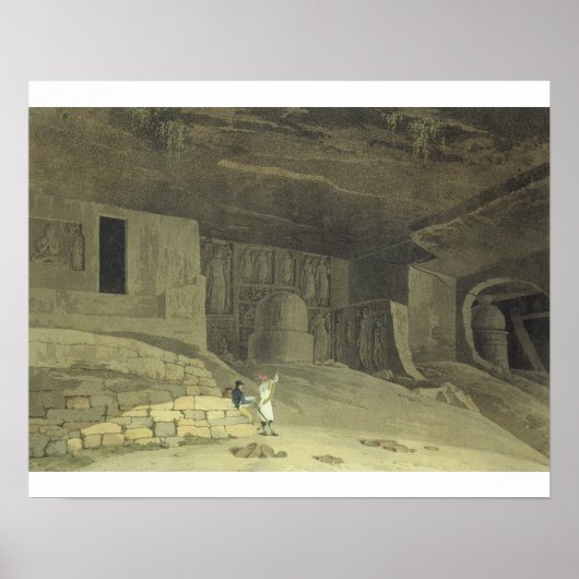 Deel van de Kanaree Caves, Salsette, bord 62 van Poster (Voorkant)