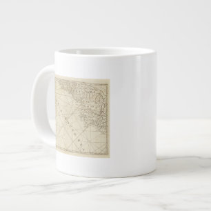 Deel van de provincies Costa Rica en Nicaragua Grote Koffiekop