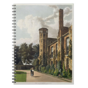 Deel van de St. Peter's College (Peterhouse) van d Notitieboek