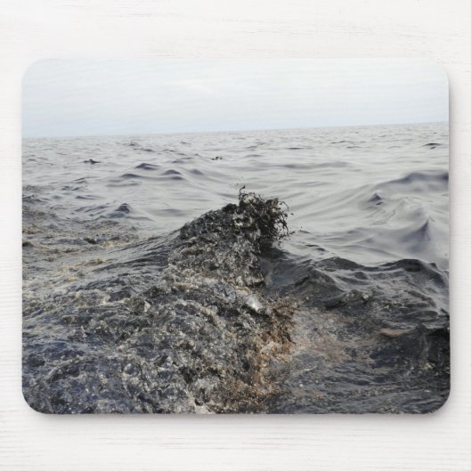 Deel van een olievlek in de Golf van Mexico Muismat (Voorkant)