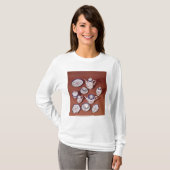 Deel van een Worcester monogrammed-theedienst T-shirt (Voorkant volledig)