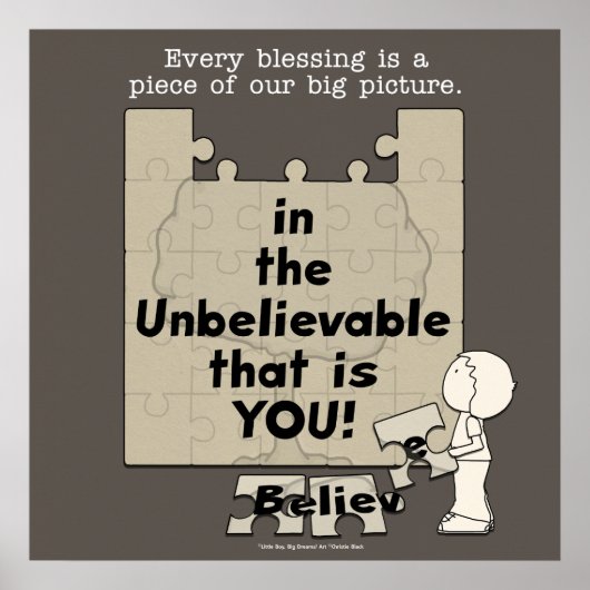 Deel van het grote geheel poster (Voorkant)