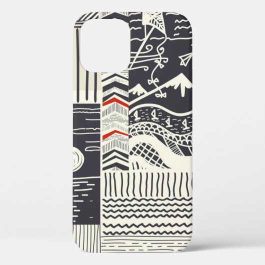 Deel van hout met gepelde groene verf, abstract te Case-Mate iPhone case (Achterkant)