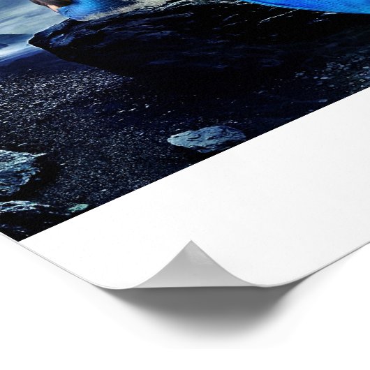 Deel van je wereld poster (Hoek)