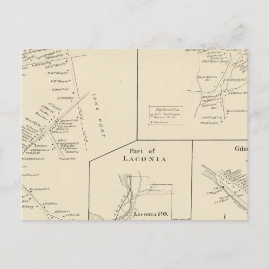 Deel van Laconia Briefkaart (Voorkant)