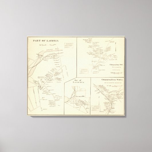 Deel van Laconia Canvas Afdruk (Voorkant)