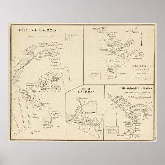 Deel van Laconia Poster (Voorkant)