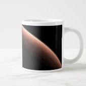 Deel van Mars op de grens van licht en donker. Grote Koffiekop (Rechts)