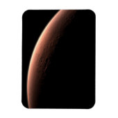 Deel van Mars op de grens van licht en donker. Magneet (Verticaal)