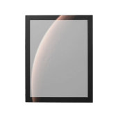 Deel van Mars op de grens van licht en donker. Notitieblok (Linkerzijde)