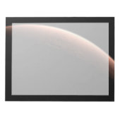 Deel van Mars op de grens van licht en donker. Notitieblok (Voorkant)