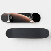 Deel van Mars op de grens van licht en donker. Persoonlijk Skateboard (Horizontaal)