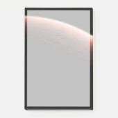 Deel van Mars op de grens van licht en donker. Post-it® Notes (Voorkant)