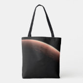 Deel van Mars op de grens van licht en donker. Tote Bag (Achterkant)