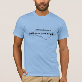 DEEL van mij, North Carolina T-shirt
