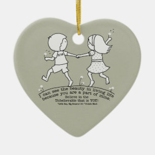 Deel van Mijn leven Keramisch Ornament