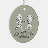 Deel van Mijn leven Keramisch Ornament (Rechts)