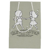 Deel van Mijn leven Medium Cadeauzakje (Achterkant)