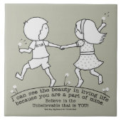 Deel van Mijn leven Tegeltje (Voorkant)