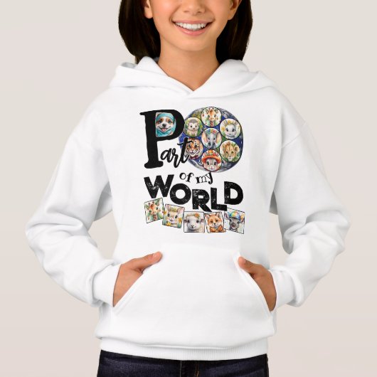 Deel van mijn wereld Planeet Aarde Levendige Famil (Voorkant)