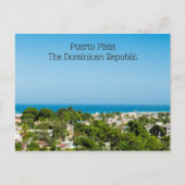 Deel van Puerto Plata Briefkaart (Voorkant)