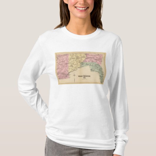 Deel van West Chester County, New York T-shirt (Voorkant)