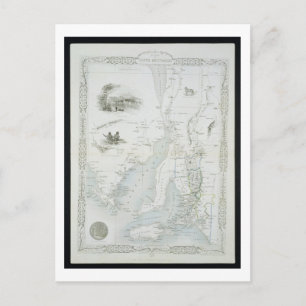 Deel van Zuid-Australië, uit een reeks van World M Briefkaart