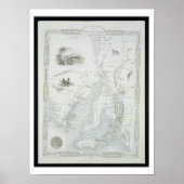 Deel van Zuid-Australië, uit een reeks van World M Poster (Voorkant)