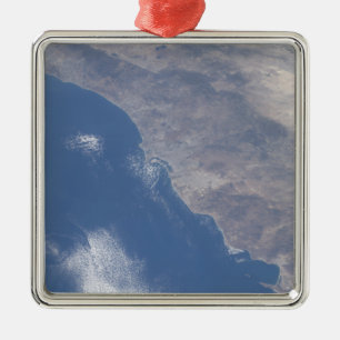 Deel van Zuid-Californië zoals gezien vanuit de r Metalen Ornament