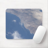 Deel van Zuid-Californië zoals gezien vanuit de ru Muismat (Met muis)