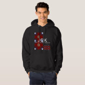 Deel vier caleidoscoop art 13 hoodie (Voorkant volledig)