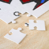 Deel vier caleidoscoop art 13 legpuzzel (Zijkant)
