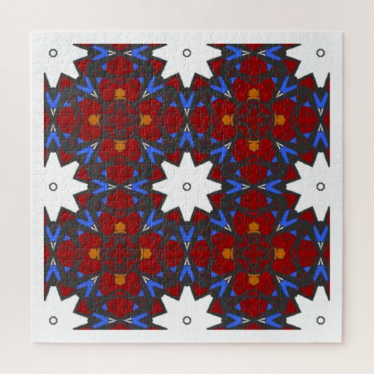 Deel vier caleidoscoop art 13 legpuzzel (Verticaal)