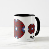 Deel vier caleidoscoop art 13 mok (Voorkant rechts)