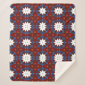 Deel vier caleidoscoop art 13 sherpa deken (Voorkant)