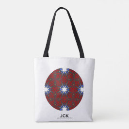 Deel vier caleidoscoop art 13 tote bag