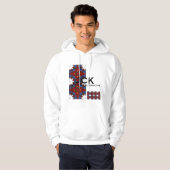 Deel vier caleidoscoop art 22 hoodie (Voorkant volledig)