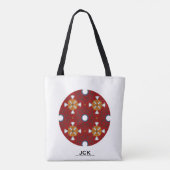 Deel vier caleidoscoop art 22 tote bag (Achterkant)