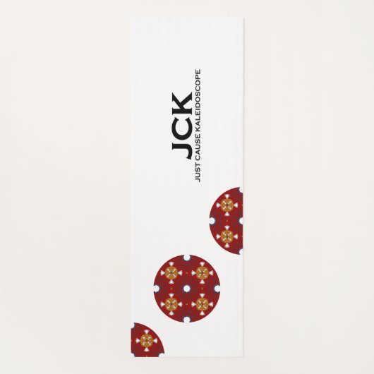 Deel vier caleidoscoop art 22 yogamat (Achterkant)