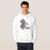 Deel vier, caleidoscoop, art. 5 hoodie (Voorkant volledig)