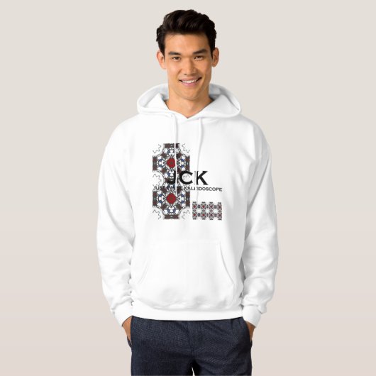 Deel vier, caleidoscoop, art. 5 hoodie (Voorkant volledig)