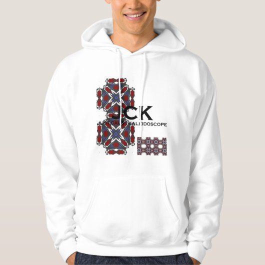 Deel vier caleidoscoop art drieëntwintig hoodie (Voorkant)