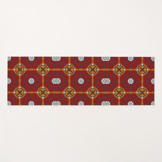 Deel vier caleidoscoop art drieëntwintig yogamat (Voorkant (horizontaal))